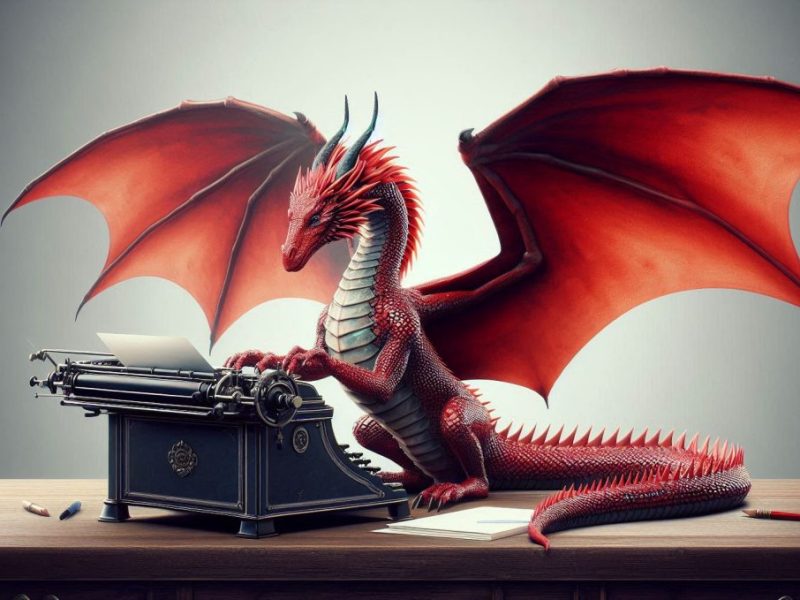 Unique Red Dragon T-Shirt Inspired by Fantasy&nbsp;Art